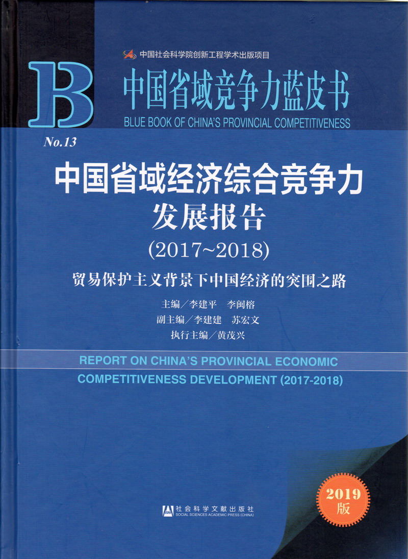 大鸡巴操逼欧美片中国省域经济综合竞争力发展报告（2017-2018）