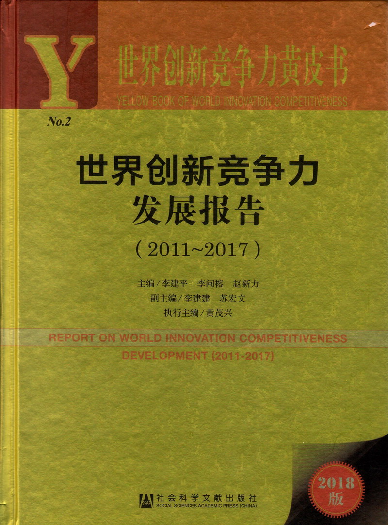 男生的大鸡巴插在女生的那个女生的那个里面的黄色网站视频世界创新竞争力发展报告（2011-2017）